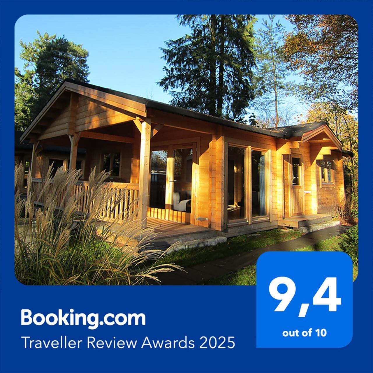 Hderh - Eco Lodge Op Vakantiepark De Ijsvogel, Zwembaden, Kids Fun, Natuur En Rust フォールトハイゼン エクステリア 写真